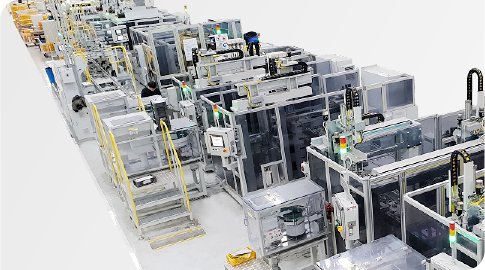 Main composition of the Engine Cylinder Head Assembly Line