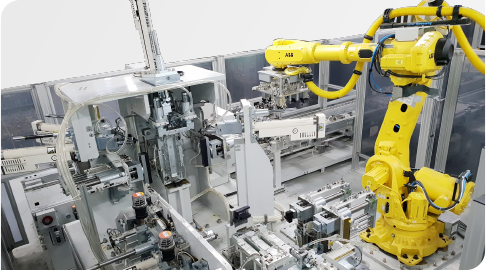 Main composition of the Engine Cylinder Head Assembly Line